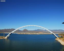Arizona - Phoenix - Theodore Roosevelt Dam & Bridge