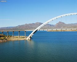 Arizona - Phoenix - Theodore Roosevelt Dam & Bridge
