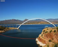 Arizona - Phoenix - Theodore Roosevelt Dam & Bridge