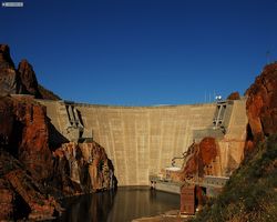 Arizona - Phoenix - Theodore Roosevelt Dam & Bridge