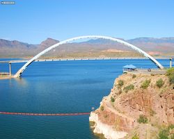 Arizona - Phoenix - Theodore Roosevelt Dam & Bridge
