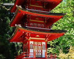 California - San Francisco - Golden Gate Park - Japanese Tea Garden