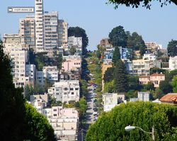 California - San Francisco - Lombard Street
